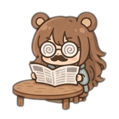 頑固親父熊耳ロン毛ガール