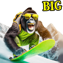 スノボ☆ゴリラ【BIG】