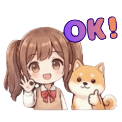 A Shiba Inu and a Girl 1  Everyday Life