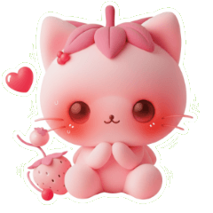 超ハイテンション！いちごキティがぴょんぴ