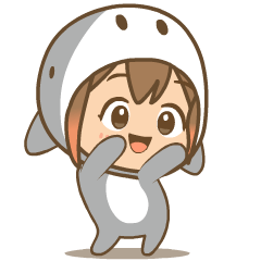 Chibi Shark : Pop-up stickers