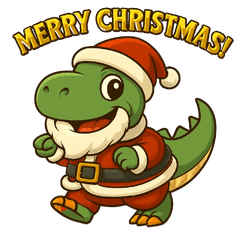Merry Dino Christmas!