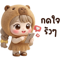 hana : capybara big <3