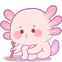 Chubby Axolotl 2 : Animated