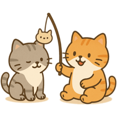 橘白橘與灰白的日常