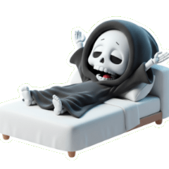 抱歉可愛版死神今天休假中