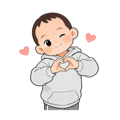 可愛耍寶三兄弟