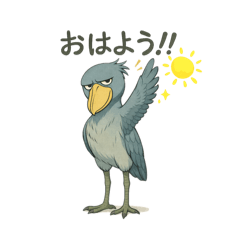 Quiet Shoebill Phrases