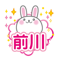 Cute Rabbit Conversation for maekawa