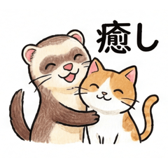 ドタバタ！フェレットの仕事と日常