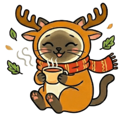 喵喵聖誕節:暹羅貓 V.2