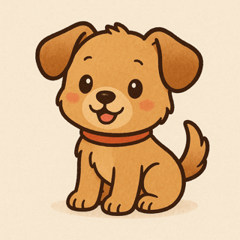 Super Cute Japanese Puppy Stickers