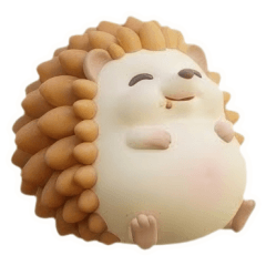 Kao-Lat: Round & Fluffy (Hedgehog)