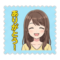 Greeting stamps that can be used