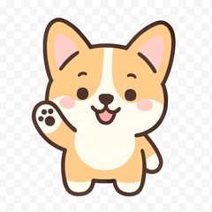 Cute Corgi Daily Life Stickers