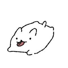 Cute White Dog Mungmi