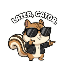 可愛小松鼠貼圖