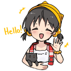 Neko Neighborhood Stickers Set