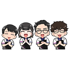 KADOKAWA SAKURAKNIGHTS sticker vol.2