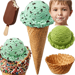 BIG! 冰淇淋 實拍