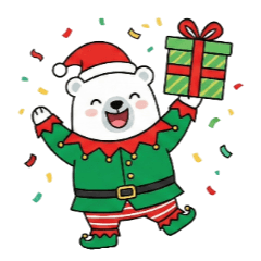 น้องหมีเอลฟ์ ฉลองคริสต์มาส V.2