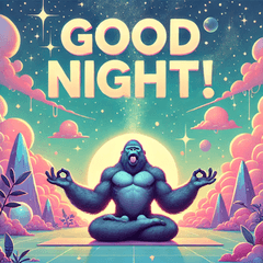 脱力系ヨガゴリラ