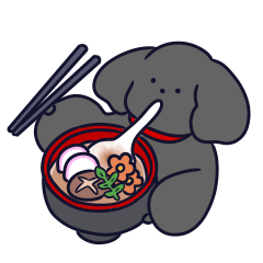 Black Toy Poo! New year holidays