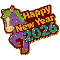 Happy New Year: Horse Year 2026
