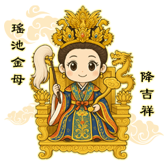 瑤池金母, 母娘貼紙