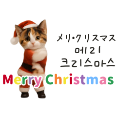 Dancing Santa Koneko's Korean language