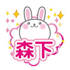 Cute Rabbit Conversation for morishita