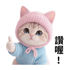 萌寵Q版-暖呼呼的粉嫩小貓咪