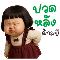 Chubby Girl Vintage Winter Happy