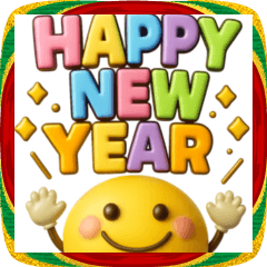 スマイルあけおめ♡ずっと使えるお正月