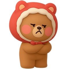 Brownie Bear Christmas (No Text)