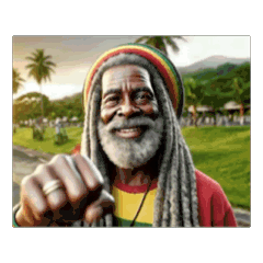 ราสต้าเร็กเก้จาเมก้าขยับได้! JP Edition