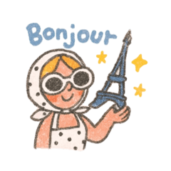 สติกเกอร์สำหรับคนติดแกลม