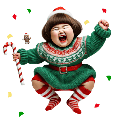 Chubby Girl Funny face179(HNY)No Text