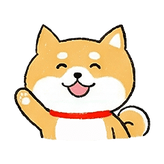 普段使いに・ほんわか柴犬スタンプ