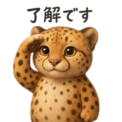 cheetah Daily Stickers 1