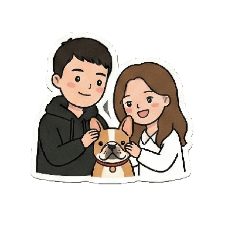 情侶貼圖 Andy&Whitley-寵物系列