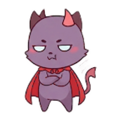 Mischievous DevilCat Expressions02