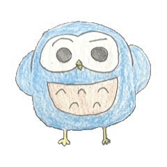 懶懶憂鬱貓頭鷹