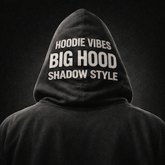 HOODIE VIBES BIG HOOD SHADOW STYLE