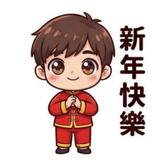 Teacher Chen's New Year greetings