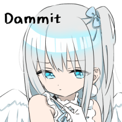 Silver-haired angel (English)