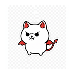 Mischievous DevilCat Expressions11