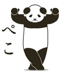 Vigorous moving panda : all year round