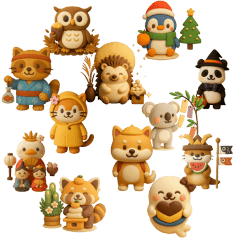 Clay Animals Collab Event 12