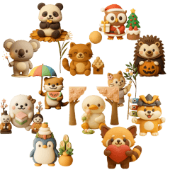 Clay Animals Collab Event 11